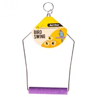 Avi One Triangle Wire Bird Swing with Sand Perch
