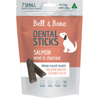 Bell & Bone Dental Sticks - Salmon Mint & Charcoal