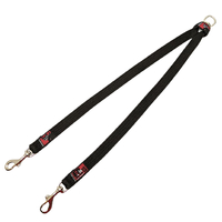 Black Dog Brace Double Lead - Regular (Black)