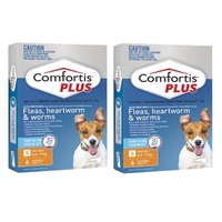 Comfortis PLUS for Dogs 4.6-9 kgs - 12 Pack - Orange