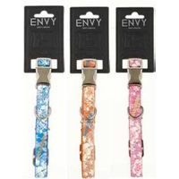 Petissimo ENVY Hula Hula Glow In The Dark Dog Collar - X-Small (20-30cm)