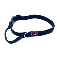 Black Dog Agility Flyball Dog Collar - Small