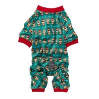 FuzzYard Disco Deers Christmas Dog Pyjamas