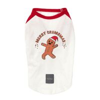 FuzzYard Merry Crumbmas Dog Christmas T-Shirt
