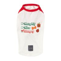 FuzzYard Naughty, Nice, Hungry Dog T-Shirt