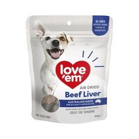 Love 'em Beef Liver Dog Treats