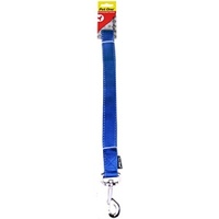 Pet One Reflective Nylon Dog Leash - Blue