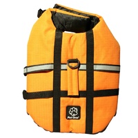 Pet One Splash Swim Buoyancy Vest Dog Life Jacket - Orange