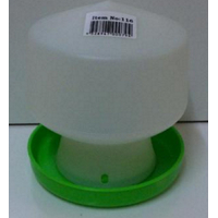 Poultry Chicken Waterer - White & Green