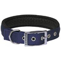 Prestige Pet Soft Padded Nylon Dog Collar - Navy