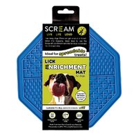 Scream Lick Enrichment Mat for Dogs (20x20cm)