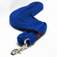 Black Dog Tracking Lead - Regular - 11 Meters - Blue (20mm Wide)