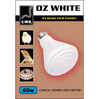 URS OZ White Ceramic Heat Globe