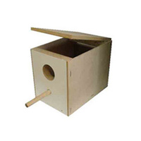 Parrot Breeding Nest Box (Particle Board)