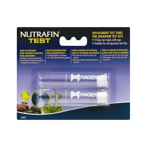 Nutrafin Replacement Glass Test Tubes - 2 Pack