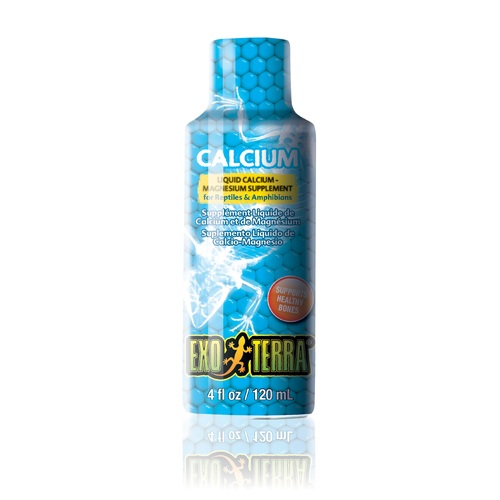 Exo Terra Liquid Calcium + Magnesium Supplement - 120ml