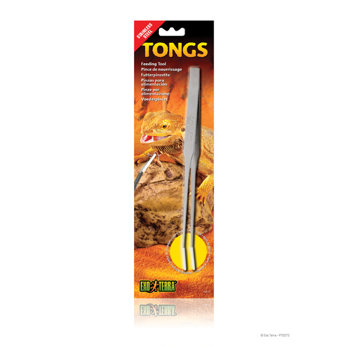 Exo Terra Stainless Steel Tongs