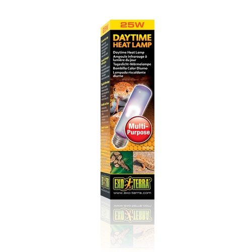 Exo-Terra Daytime Mini Heat Lamp for Reptiles - 25 Watt