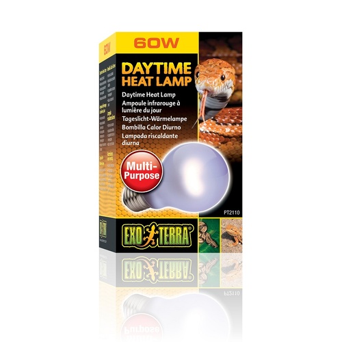 Exo-Terra Daytime Heat Lamp for Reptiles - 60 watt