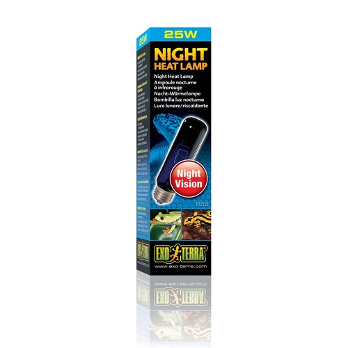 Exo-Terra Mini Night Heat Lamp for Reptiles - 25 Watt