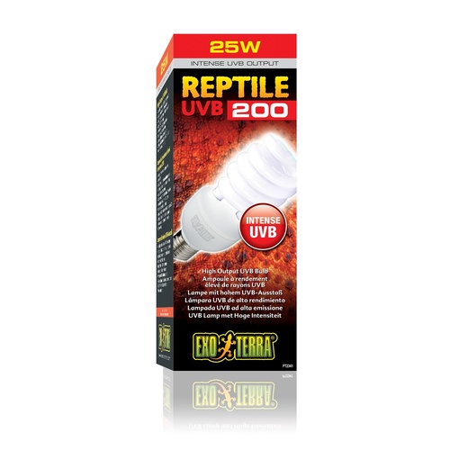 Exo Terra Reptile UVB 200 Bulb - 25 Watt