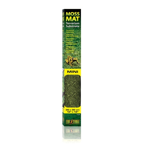 Exo Terra Moss Mat Reptile Terrarium Substrate - Mini (30x30cm)