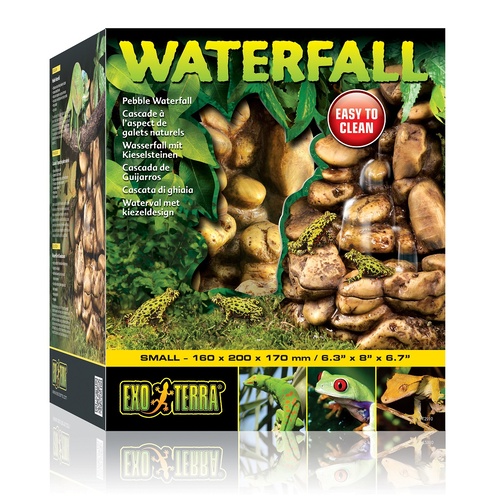 Exo Terra Pebble Waterfall Unit - Small (includes Pump)