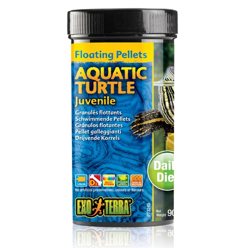 Exo Terra Aquatic Turtle Juvenile Floating Pellet - 90g