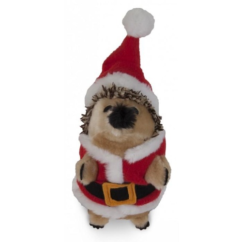 Holiday Heggie Dog Toy - Santa