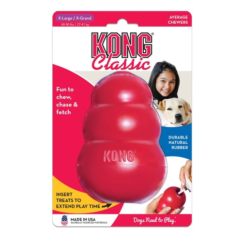 Kong Classic Red Dog Toy - X-Large