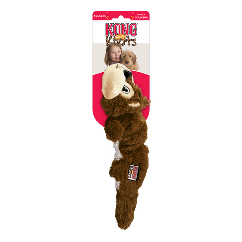 KONG Scrunch Knots Squirrel - Small/Medium
