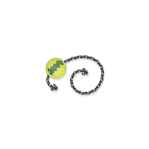 Kong AirDog Squeaker Ball with Rope