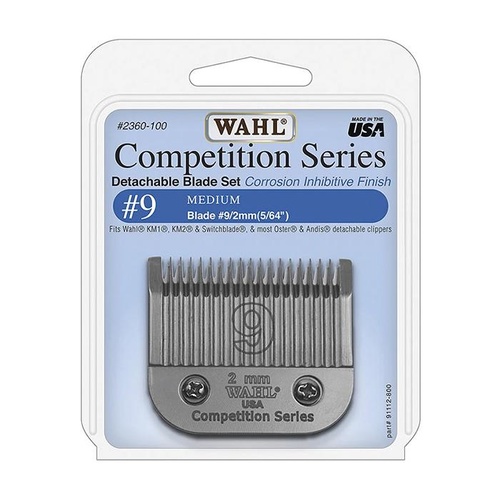 WAHL Competition Series Detachable Blade Set (#9 Medium 2mm)