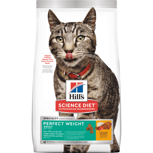 Hill's Science Diet Adult Cat Perfect Weight - 3.17kg
