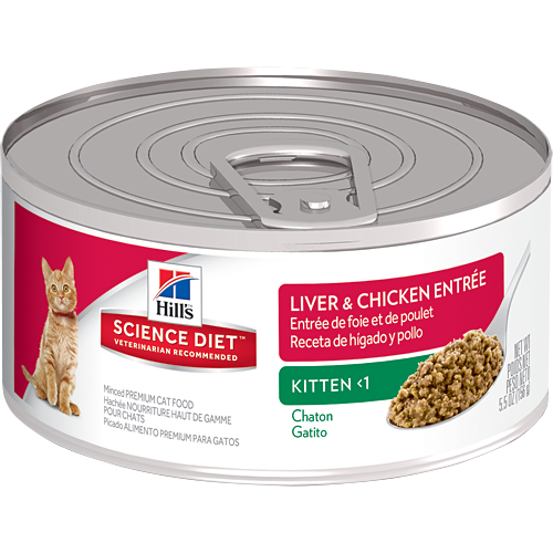 Hill's Science Diet Kitten Liver & Chicken Entree - 156g