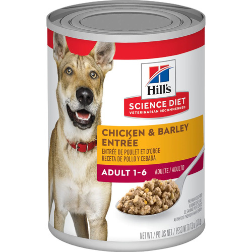 Hill's Science Diet Canine Adult 1-6 Savoury Chicken Can - 370g