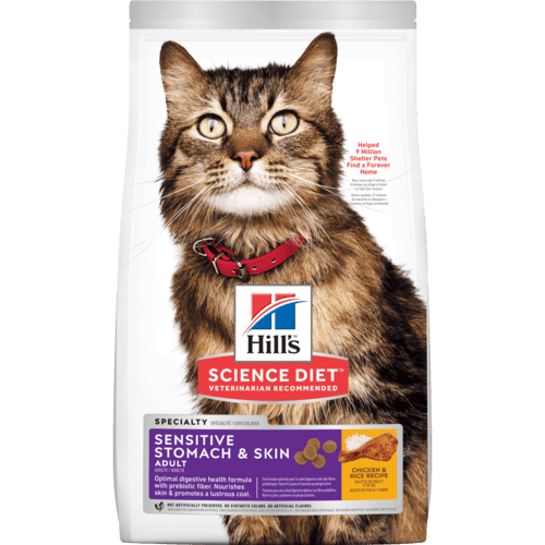 Hill's Science Diet Adult Cat Sensitive Stomach & Skin - 1.6kg