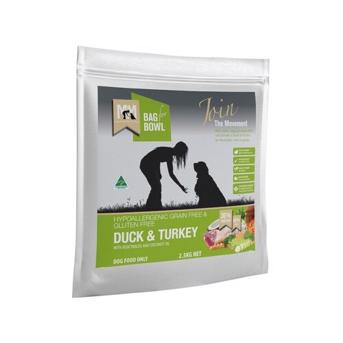 Meals For Mutts Review Meals for Mutts Grain Free Duck & Turkey Dry Dog Food - 2.5kg