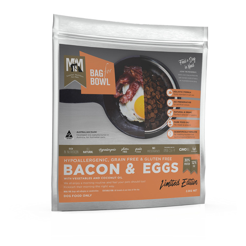Meals for Mutts Dog Bacon & Eggs - 2.5kg