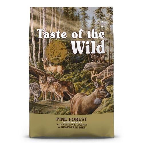Taste of the Wild Grain Free Pine Forest Canine Adult Dog Food - 12.2kg