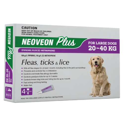 Neoveon Plus for Dogs 20-40kg - 4 Pack - Purple