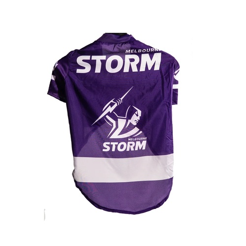 Melbourne Storm NRL Dog Jersey - Medium (41-42cm)