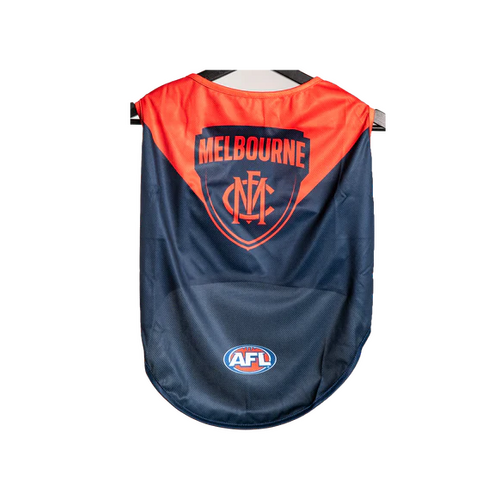 Melbourne Demons AFL Dog Jersey - Extra Small (30-33cm)