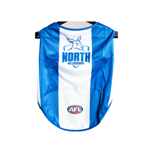 North Melbourne Kangaroos AFL Dog Jersey - Medium (41-42cm)