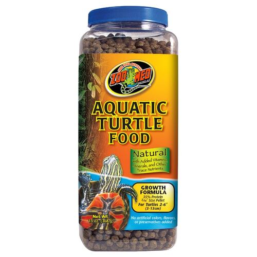 Zoo Med Aquatic Turtle Food - Growth Formula - 368g