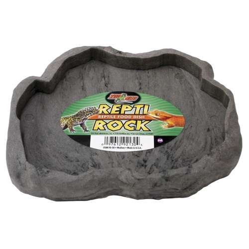 Zoo Med Repti Rock Reptile Food Dish - Medium