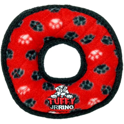Tuffy Jr's - Ring - Red Paws Print (17x2.5cm)
