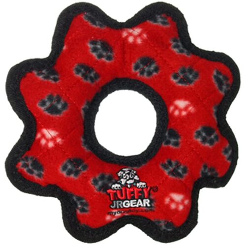 Tuffy Jr's - Gear Ring - Red Paws Print (20x20x2.5cm)