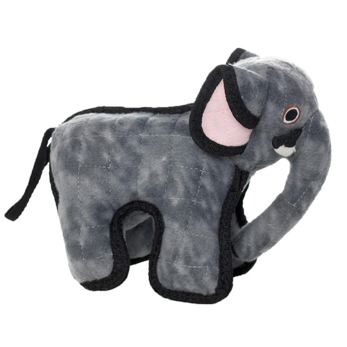 Tuffy Junior Zoo Elephant Soft Tough Dog Toy