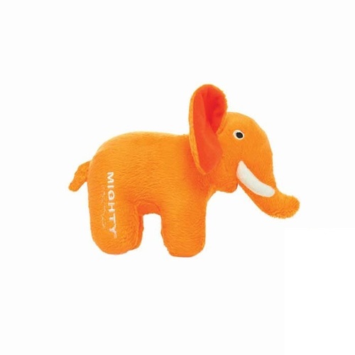 Tuffy Mighty Safari - Jr Ellie the Elephant - Orange (20x10x7.5cm)